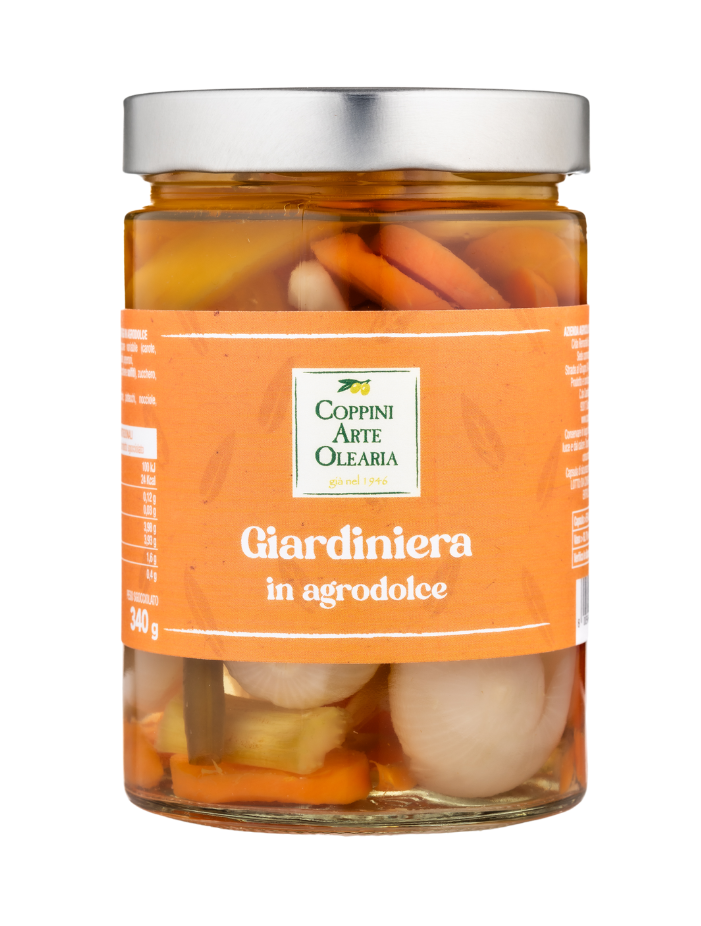 Giardiniera di verdure in Agrodolce