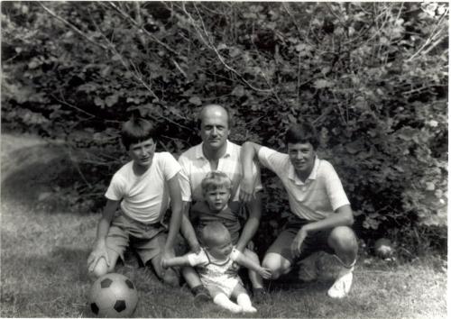 Paolo Coppini, Matteo Coppini, Francesco Coppini, Pierluigi Coppini e il papà Ernesto