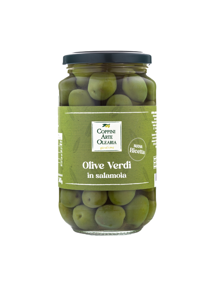 Olive verdi in salamoia - Nuova ricetta