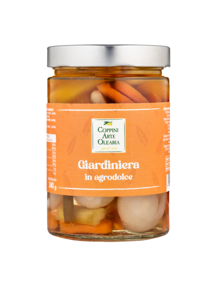 Giardiniera di verdure in Agrodolce