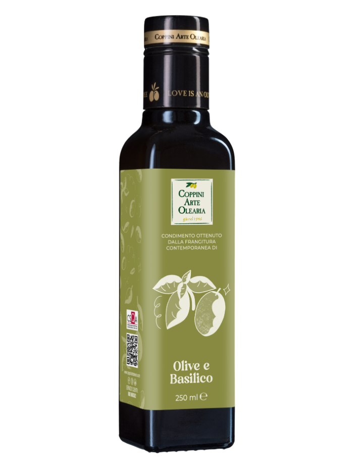Condimento Olive & Basilico - Olio al basilico