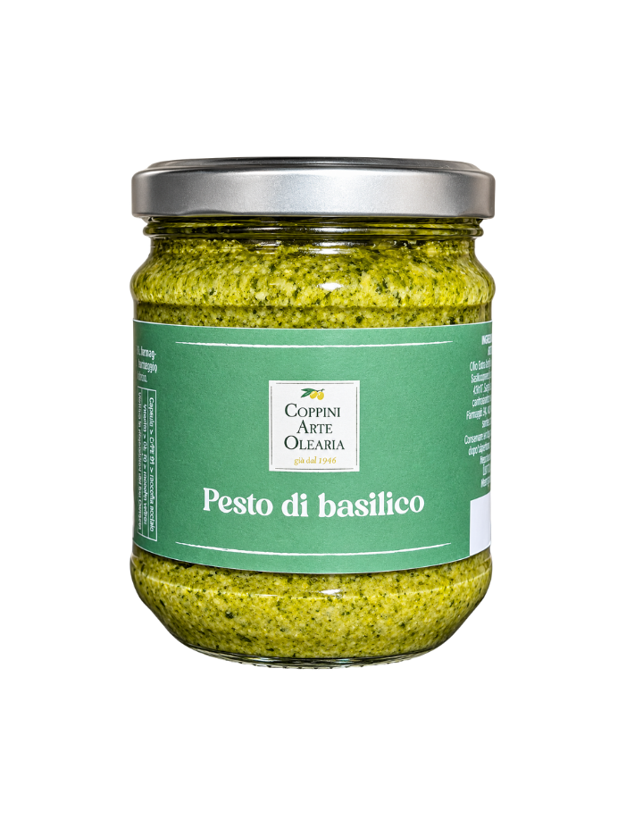 Pesto di Basilico con Olio Extravergine di Oliva