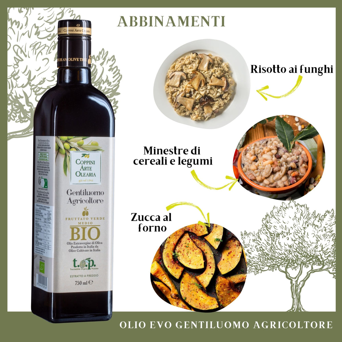 Gentiluomo Agricoltore - Olio Biologico