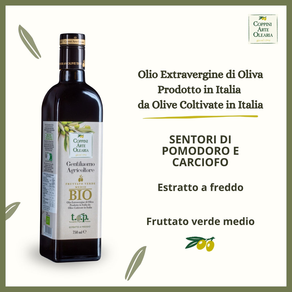 Gentiluomo Agricoltore - Olio Biologico